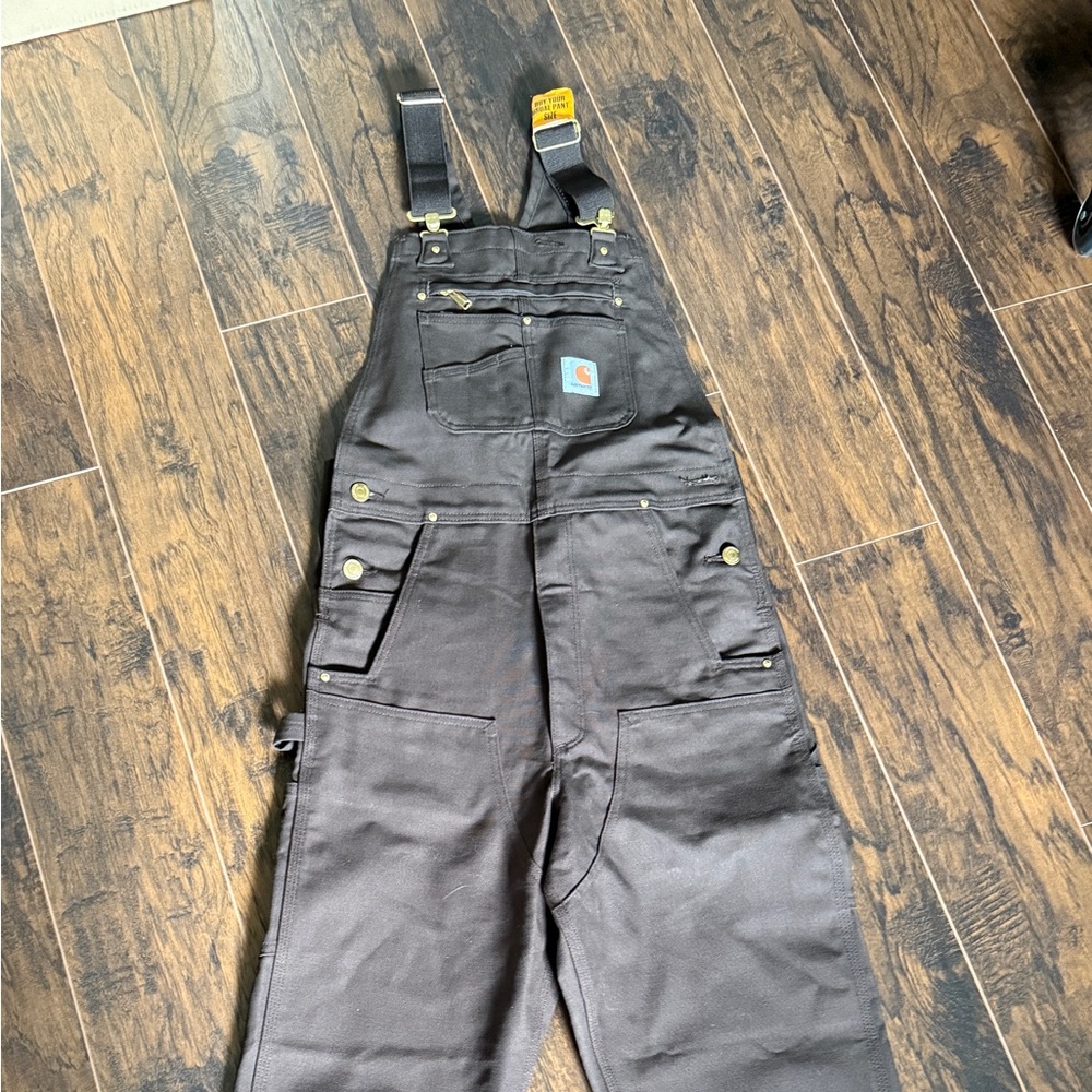Carhartt Men's Brown Overalls